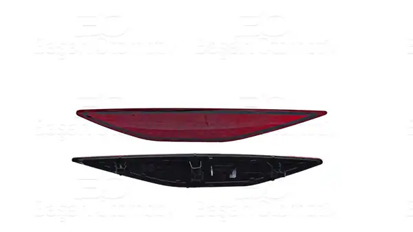 GKL 292046 | Arka Tampon Reflektörü Sol Karartılmış VW Golf 7 R Line 13 17
