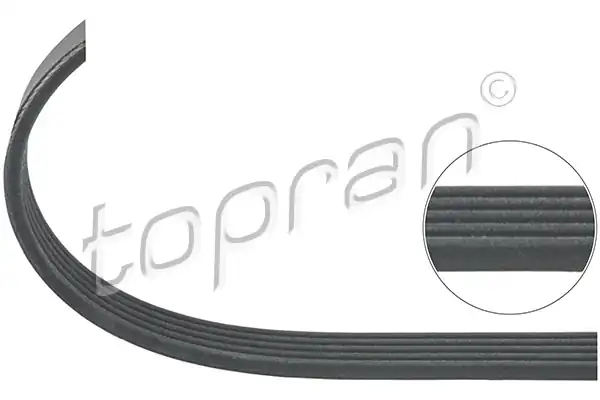 TOPRAN 206715 | V Kayışı Citroen Xsara Opel Vectra C 1 6 1 8