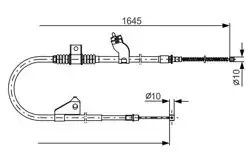 BOSCH 1987482275 | El Freni Teli Outlander 06-12