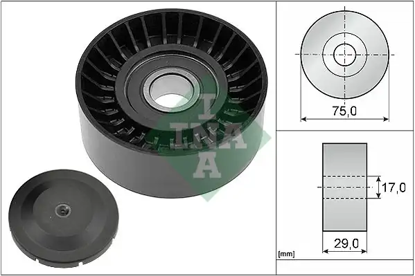 İna 532053610 V Kayış Gergi Rulmanı VW Crafter Mercedes Sprinter 2 5 TDI BJK BJL BJM 06 12