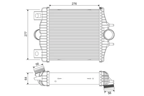 Valeo 818384 İnterkol Radyatörü Range Rover Sport 3 0 Sdv6 2013