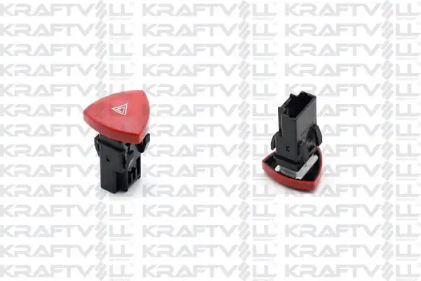 KRAFTVOLL 04050235 | Dörtlü 4lu Flaşör Anahtarı Laguna II Traffic II Master II