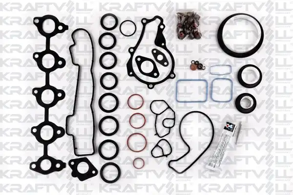 KRAFTVOLL 12010007 | Motor Takım Conta Alt Üst Full Skt Keçeli Subap Lastikli P307 P308 P407 Partner Tepe