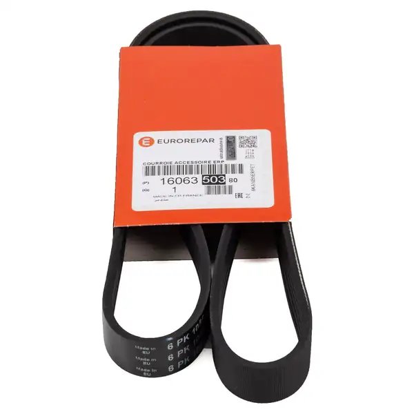 Eurorepar 1606350380 Psa Kanallı V Kayışı Peugeot 1007 207 307 1 4 1 6 V VW Audi Seat Skoda Opel Astra H 1 9 CDTI