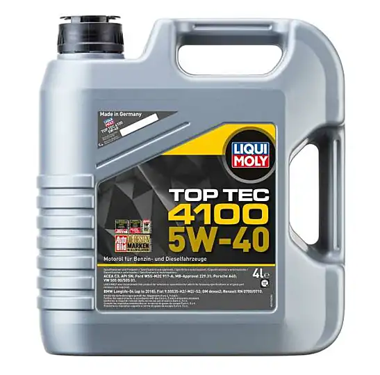 LIQUI MOLY 2195-5W-40 | 4 Litre Top Tec 4100 Motor Yağı