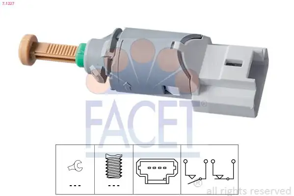 FACET 7-1227 | Fren Müşürü Renault Clio III Dacia Logan Duster Sandero