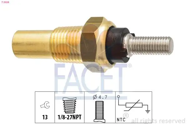 FACET 7-3028 | Hararet Müşürü Ford Dodge Anadol