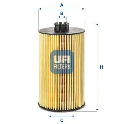 UFI 25-245-00 | Khd Tcd 2012 4l 2v Bf4m 2012c Yağ Filtresi