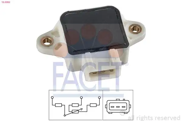 FACET 10-5082 | Gaz Kelebek Sensörü 306 Zx 2 0