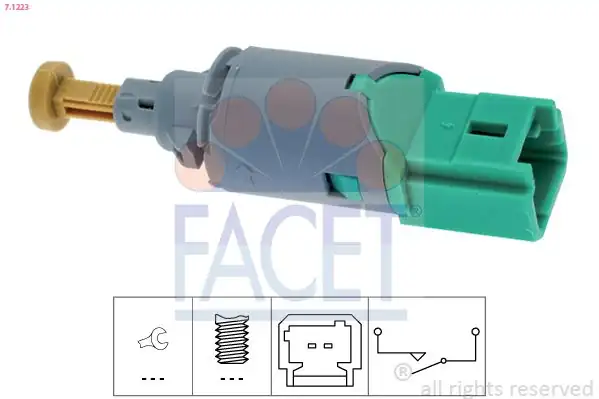 FACET 7-1223 | Fren Müşürü Clio II III Fluencelaguna İ II III Megane İ II III Scenic II III Thalia Traffic II Vivar