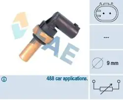 FAE 32710 | Su Sıcaklık Sensörü W204 07-14 W210 96-02 W211 02-08 W212 11-15 W220 99-05 W221 05-13 W222 13-Vito