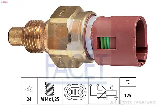 FACET 7-3532 | Fan İsitici Müşür F3p Clio Laguna B56 F2n