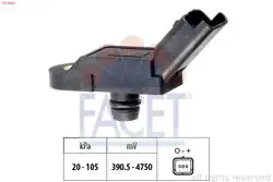 FACET 10.3005 | Hava Basınç Sensörü Peugeot 106/206/306/405/607/806/307/406/807/C8/Saxo/Xsara II