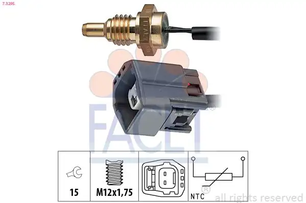 FACET 7-3295 | Hararet Müşürü Isı Müşürü Focus Cak 98 05 İ 98 1 8 TD 1 8 TDCI Transit Connect
