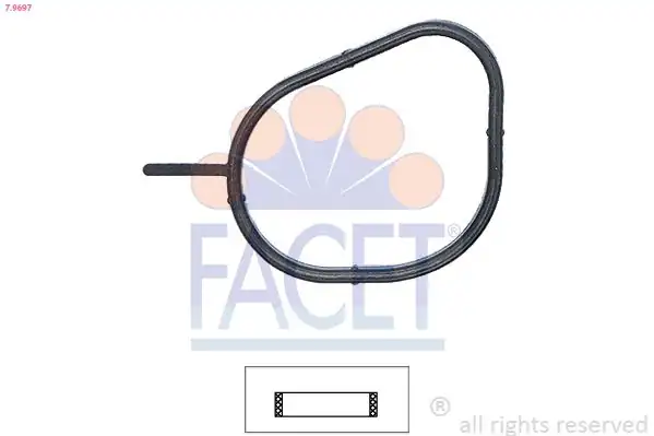FACET 7-9697 | Termostat Contası Focus II 05 11 Focus III 11 Fiesta 0 08 Benzinli