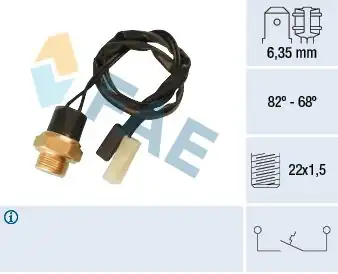 FAE 37502 | Fan Müşürü Kablolu Yazlik Dogan Şahin Kartal M 131 Dks 82 68 C