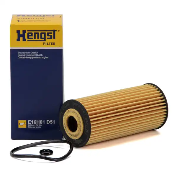 HENGST E16H01D51 | Mercedes W168 A170 CDI Vaneo W414 W245 B180 B200 Yağ Filtresi