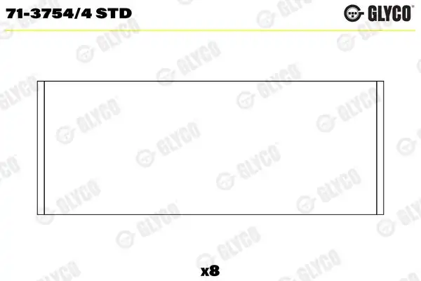 GLYCO 71-3754-4STD | Kol Yatak Std Volvo 850 960 S60 S80 V70 Xc90 2 0 2 4 Benzin