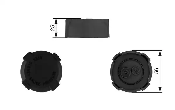 Gates Rc238 Radyatör Kapağı Land Rover Discovery İ Defender 90 01 Range Rover İ