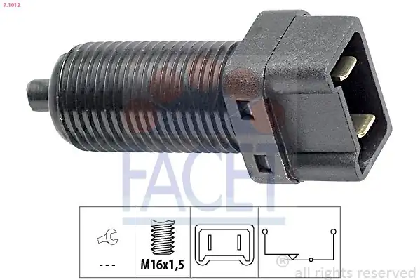 FACET 7-1012 | Fren Müşürü R9 R11 R21 Traficlaguna