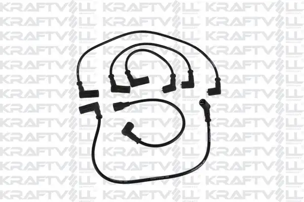 KRAFTVOLL 05070038 | Buji Bobin Kablosu Fiat Uno 70 Sx 1 4 IE 8v Silikon Kablo
