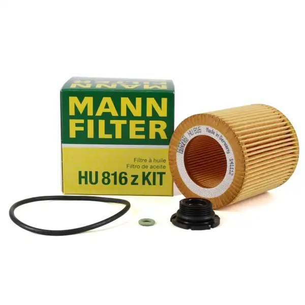 MANN HU816ZKIT | Bmw E84 Kasa X1 Benzinli Motor Yağ Filtresi F20 F30 F32 F10 N20 N26 10 18