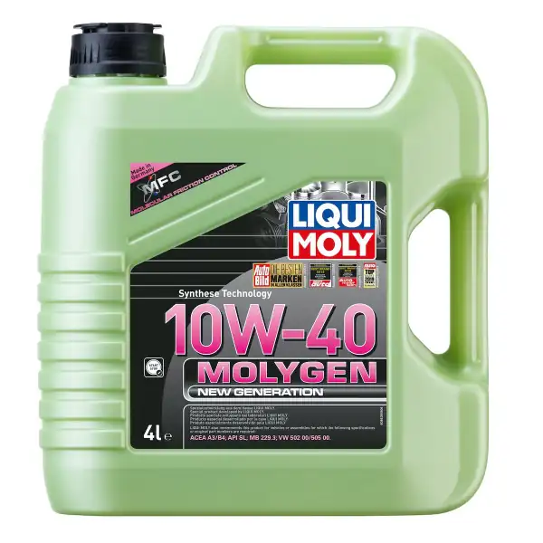 LIQUI MOLY Molygen New Generation 10w 40 4 Litre Motor Yağı 8538