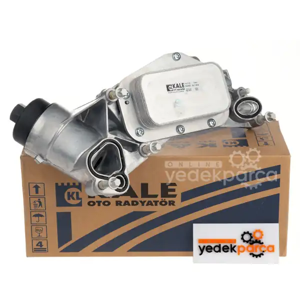 KALE 353420 | Opel Astra H 2007 Model Sonrası 1 6 Benzinli 115 BG XER Motor Komple Yağ Soğutucusu