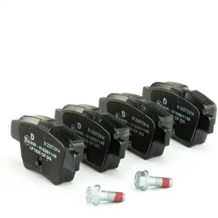 DELPHI LP1926 | Peugeot 207 Citroen C4 Arka Fren Balata Takımı 1 4 2 0 Hdi 94mm