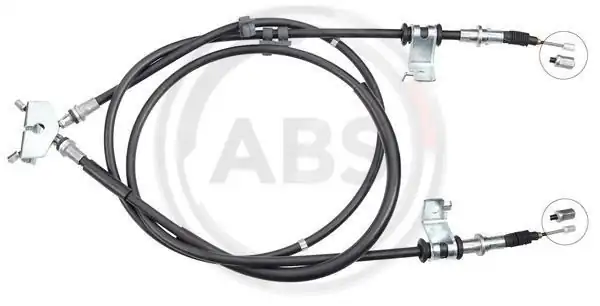 Ford Fiesta 2008-2012 Arka El Fren Teli Orta Takım (Sağ-Sol) Cavo Marka