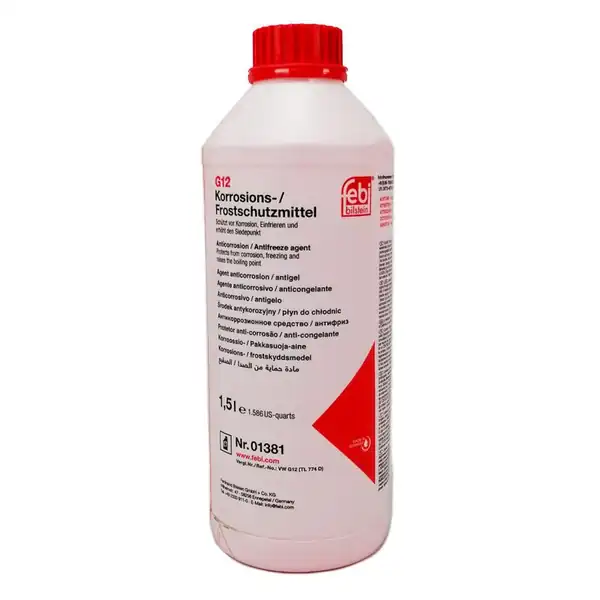 Febi Bilstein 71381 Antifriz Kırmızı 1 5 LT VW Tüm Modeller 12 Adet