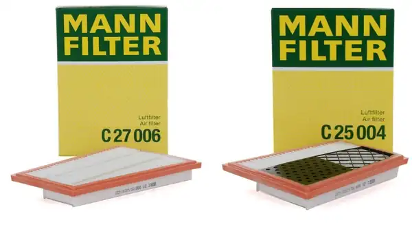 Mercedes Benz W164 ML 350 CDI Hava Filtre Takımı Mann Marka