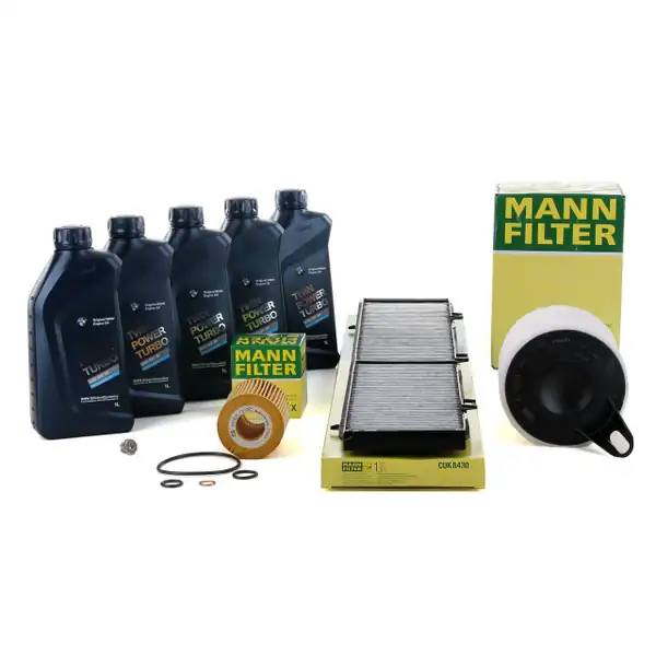 BMW E90-316I | Periyodik Bakım Filtre Seti Motul 5w30