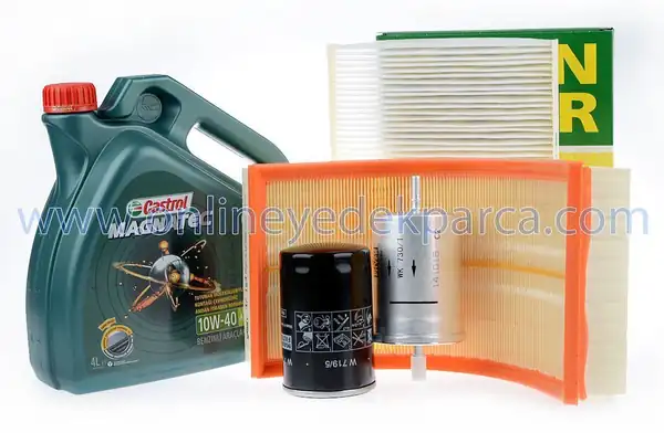 Skoda Octavıa 1.6 BFQ Motor Periyodik Bakım Seti Motor Yağlı Mann / Castrol Marka