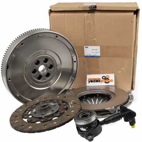 Ford Focus 2011-2018 1.5-1.6 TDCI Volantlı Debriyaj Seti Full Set (Volant-Baskı-Balata-Bilya) Ford Orjinal