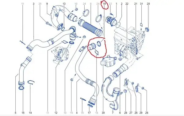 Mais 7701071148 Renault Scenic 3 1 5 dCi Turbo Boru Conta Oringi Fluence Megane III Megane IV Scenic IV Talisman
