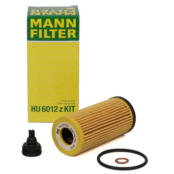 MANN HU6015ZKIT | Yağ Filtresi Bmw F45 F46 F48 F39 Mini F54 F55 F56 F57 F60 B37 B38 B47 73301