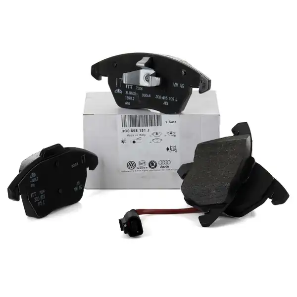Skoda Octavia 2004-2013 Model Arası Büyük Tip Ön Fren Balatası Vag/Orijinal Marka