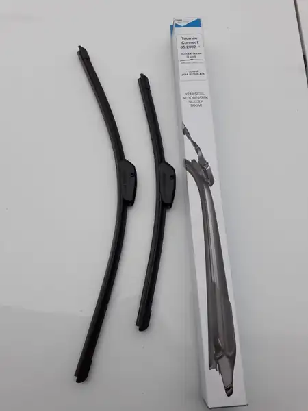 Ford Connect 2003-2008 Ön Silecek Takımı Yeni Nesil Aero Dinamik ( Muz Tipi ) Ford Otosan Orjinal