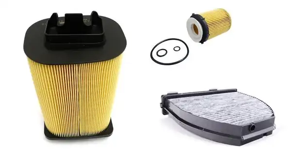 Mercedes Benz C Serisi W204 C180 274 Motor Periyodik Bakım Filtre Seti