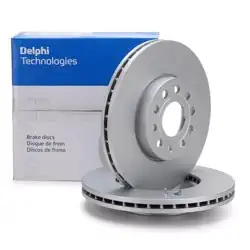 DELPHI BG3833 | Audi A3 2004-2013 Model Ön Fren Disk Takımı