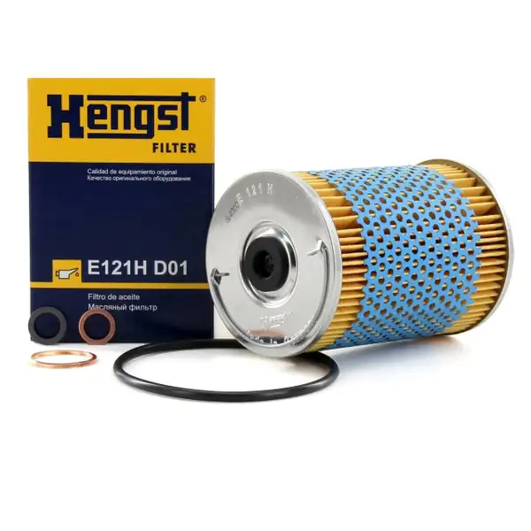 HENGST E121HD01 | Yağ Filtresi Mercedes W126 280 S 110 116 123 126 M110