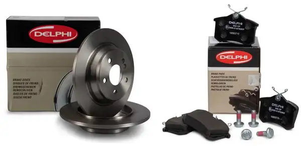 Citroen C5 2008-2015 Arka Fren Disk ve Balata Takımı Delphi Marka