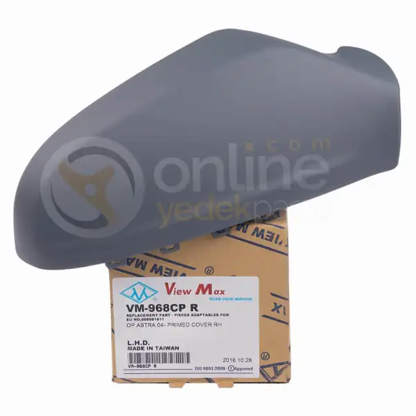 VİEWMAX 968CPR | Opel Astra H Sağ Dış Dikiz Ayna Kapağı Astarlı 04