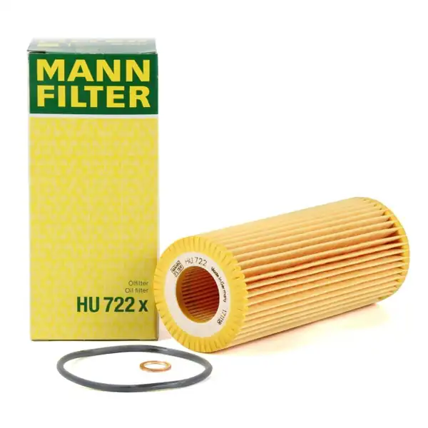 MANN HU722X | Yağ Filtresi Bmw E60 520d M47n2 E90 E46 E61 E65 X3 E83