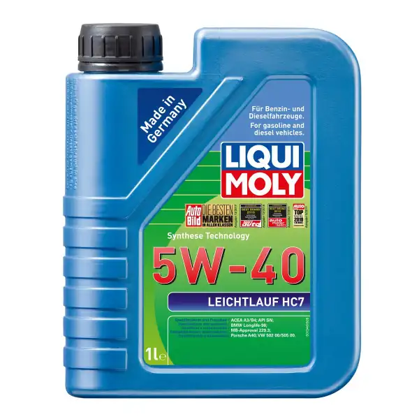 LIQUI MOLY Leichtlauf Hc7 5w 40 Motor Yağı 1 Litre 1346