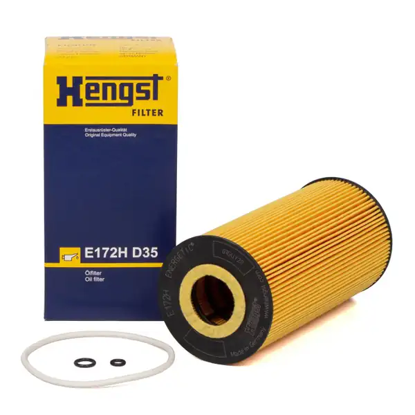 HENGST E172HD35 | Yağ Filtresi W124 202 210 901 902 903 904 638 Vito Sprinter M601 602 606
