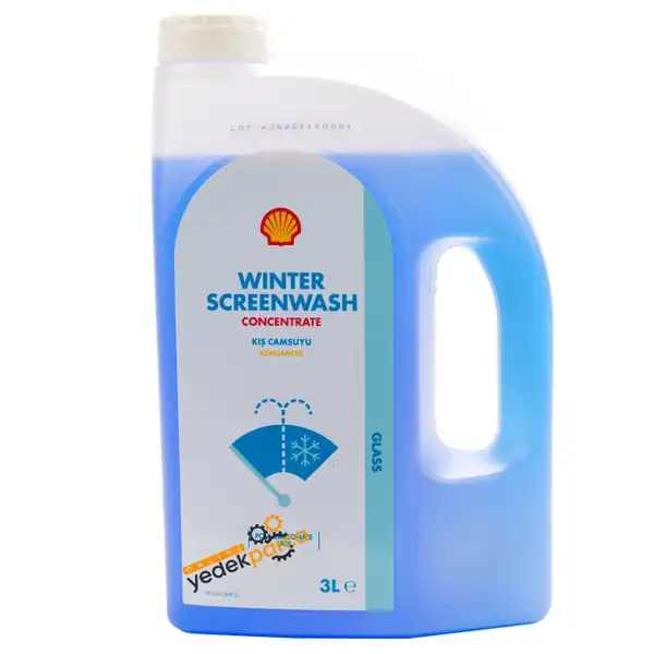 SHELL CAMSUYU3LİTRE | Winter Screenwash Concentrate 3 Litre (Kışlık Cam Suyu)