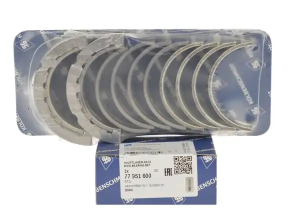 KOLBENSCHMIDT 77951600 | Bmw E60 Kasa 520d N47 Motor Ana Yatak Takımı Std Ölçü