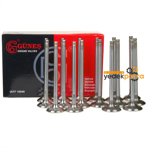 GÜNEŞ 4417-4418 | Subap Takımı Emme Egzoz Peugeot 206 307 406 Citroen C4 C5 2 0 16v Ew10j4 53475